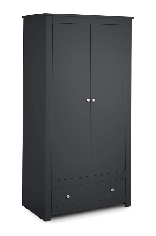 Julian Bowen Radley Wardrobe - Anthracite Wardrobes