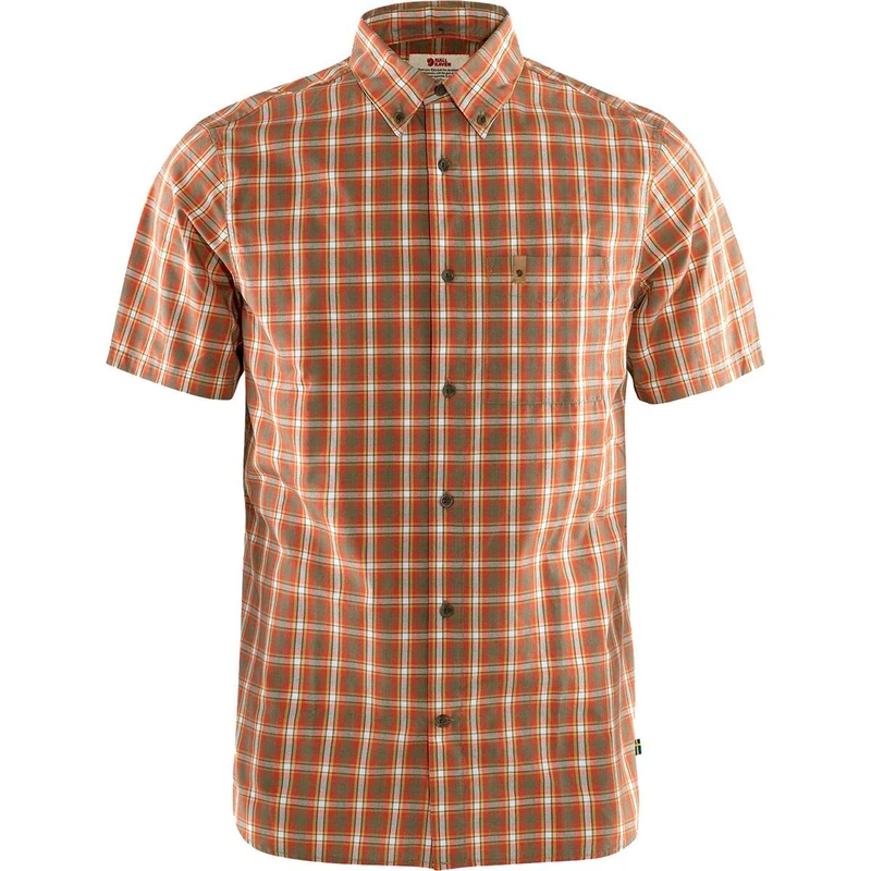 FJALLRAVEN F81923-622 Övik Shirt SS M Light Olive S