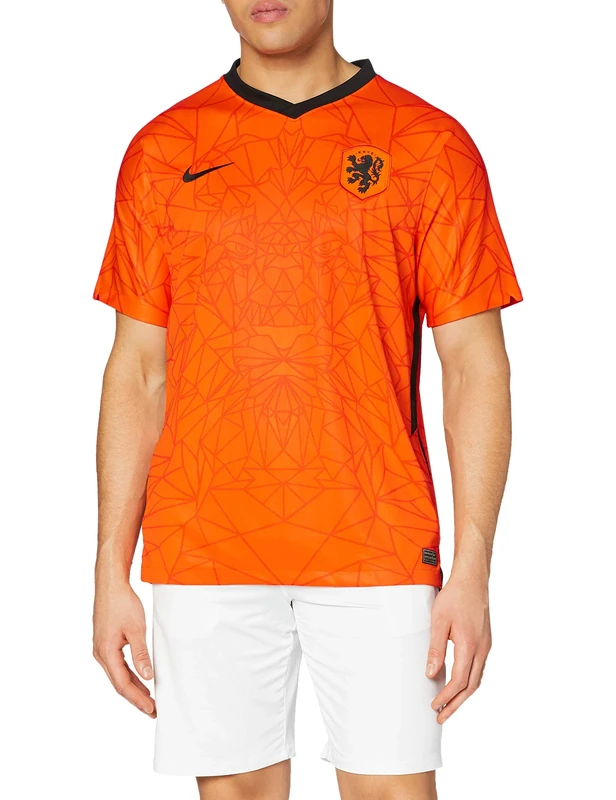 Nike Knvb M Nk Brt Stad Jsy Ss HM T-Shirt - Safety Orange/Black, XXX-Large