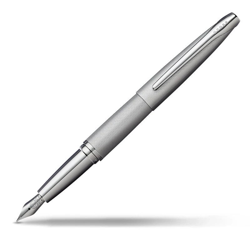 CROSS ATX Sandblasted Titanium Gray Fountain Pen