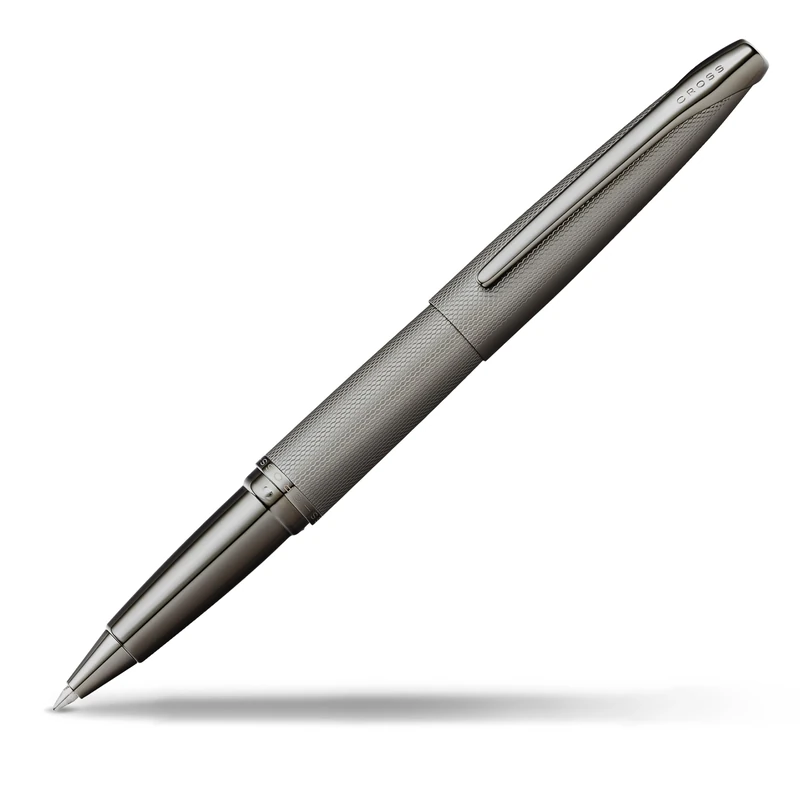 CROSS ATX Sandblasted Titanium Gray Rollerball Pen, Titanium Grey, 885-46