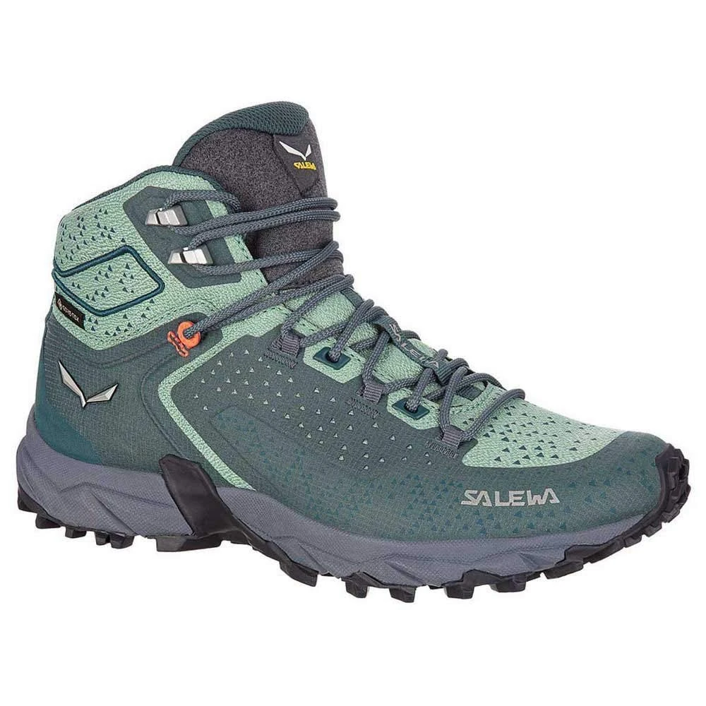 Salewa Ws Alpenrose 2 Mid Gtx, Atlantic Deep/Feld Green, 3.5, Female
