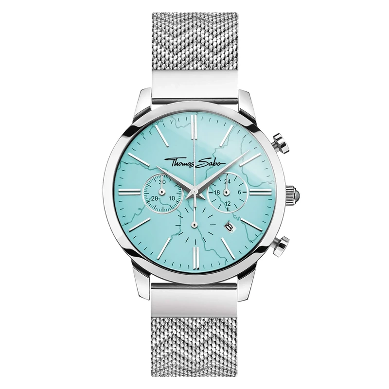 Thomas Sabo Men?s Watch Stainless Steel, Stainless Steel Silver-Coloured