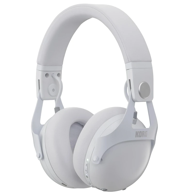 Korg - NC-Q1 Smart Noise Cancelling DJ Headphones - White
