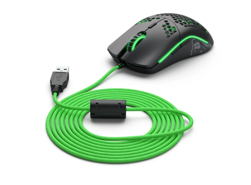 Glorious PC Gaming Race compatible Ascended Cable V2 - Gremlin Green