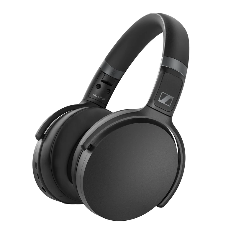Sennheiser HD 450BT Wireless Headphones with active noice cancellation, black