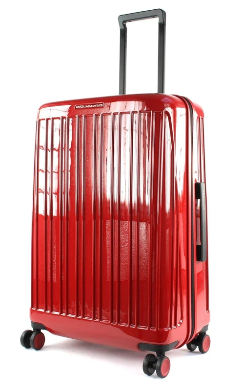 PIQUADRO Seeker, Unisex Adults’ Luggage- Suitcase, Red, Taglia Unica - BV5028SK70-R