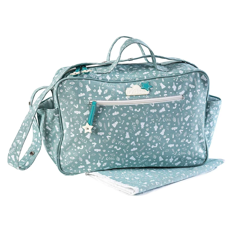 Picci Gear Bag Botanic Aqua Green - 1.3 kg