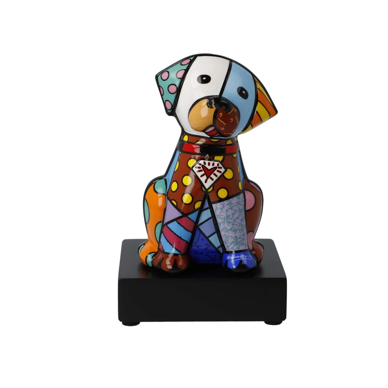 Goebel Baby Blue Pop Art Romero Britto Figure