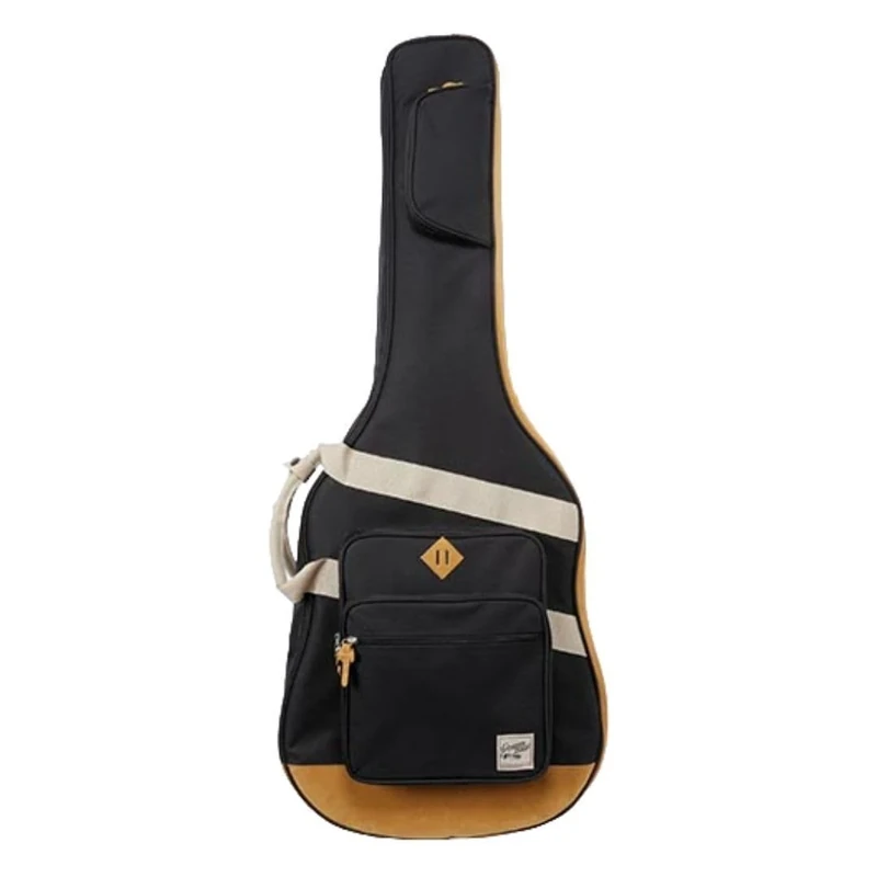 Ibanez IHB541-BK PowerPad Designer Hollow-Body Electric Guitar Gig Bag – Padded Soft Case for Semi-Hollow & Hollow-Body Guitars with 25mm Side Cushions - Black