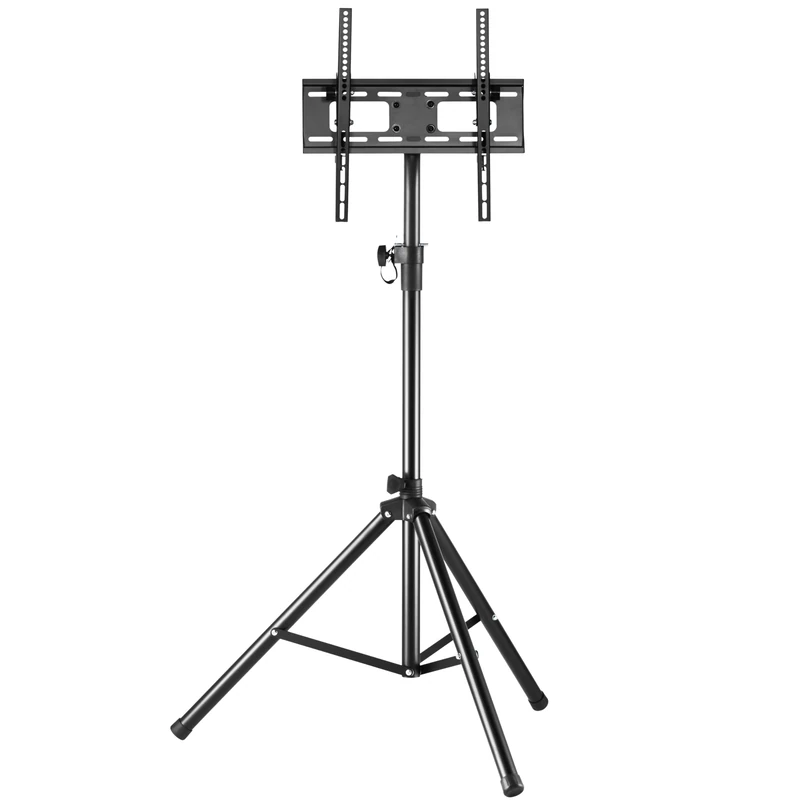 RICOO TV Stand FS0844 Telescopic & Tilt floor mount esp. for Devices with 32-55 Inch Screen & VESA max. 400x400 Television Weight Capacity 77lbs