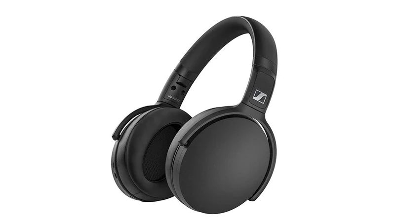 Sennheiser HD 350BT Wireless Bluetooth 5.0 Headphones - 30 Hours Battery Life, USB-C Fast Charging, Virtual Assistant Button, Foldable - Black