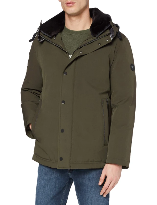 Bugatti Men's 671513-69028-190-50 Jacket Not Applicable, Olive, 50 - Image 1