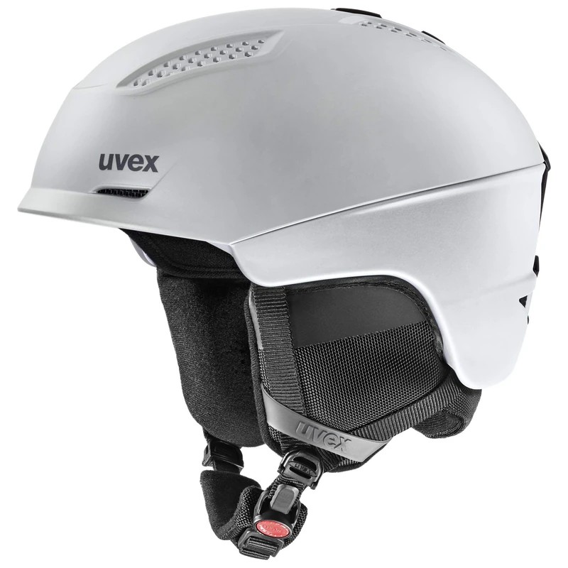 uvex Ultra - Ski Helmet for Men and Women - Individual Fit - Optimized Ventilation - Silver/Black - 55-59 cm