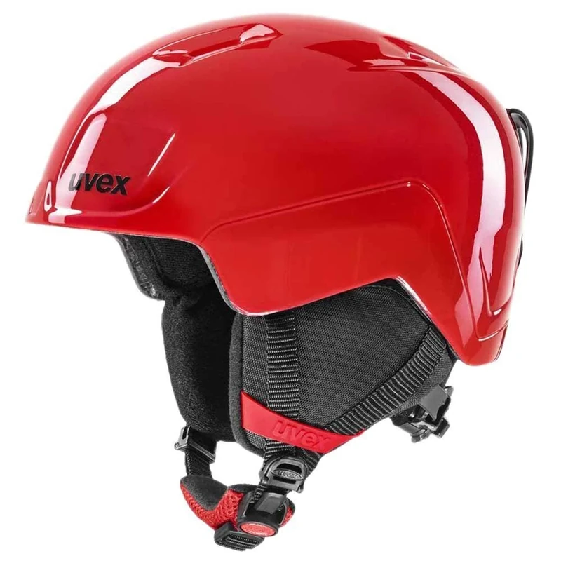 uvex Heyya - Ski Helmet for Kids - Individual Fit - Optimized Ventilation - Fire Red - 51-55 cm