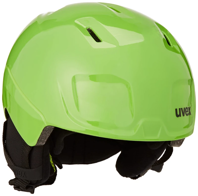 uvex Heyya - Ski Helmet for Kids - Individual Fit - Optimized Ventilation - Apple Green - 46-50 cm