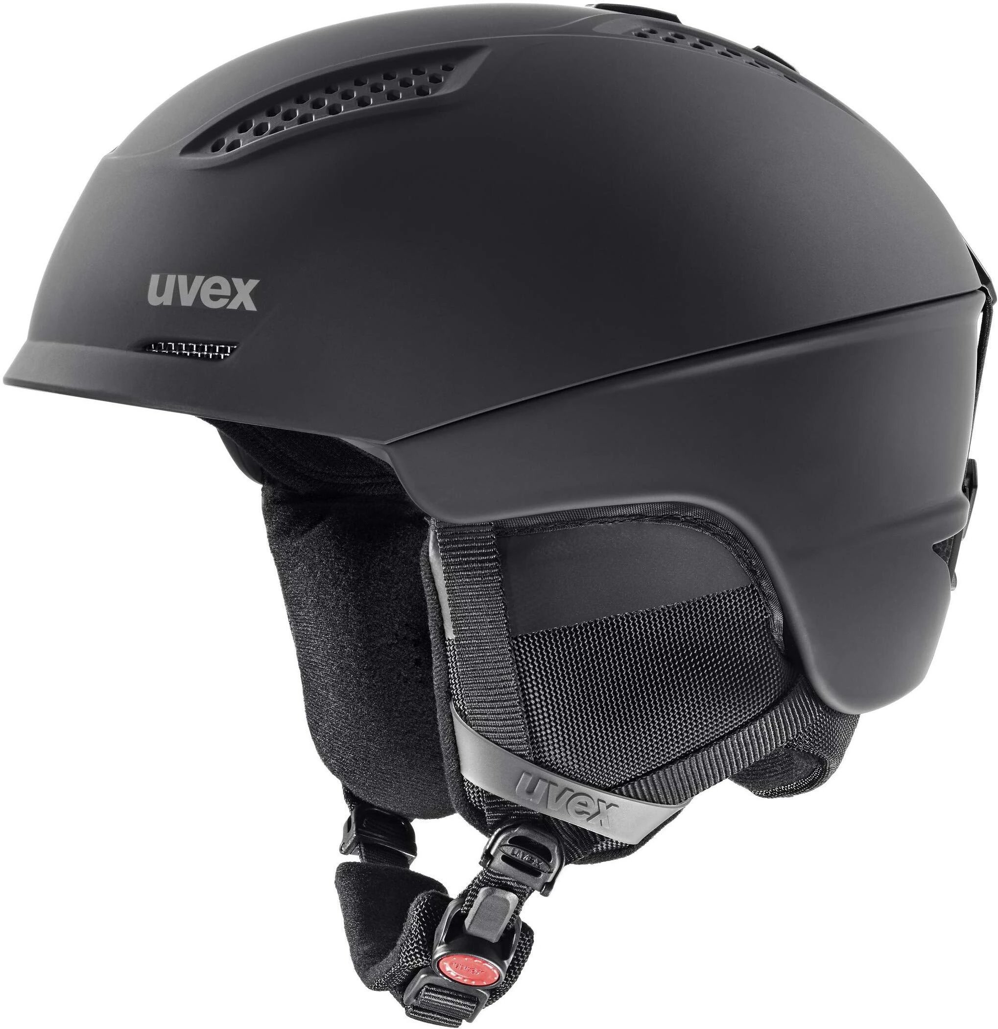 uvex Ultra - Ski Helmet for Men and Women - Individual Fit - Optimized Ventilation - Black Matt - 55-59 cm