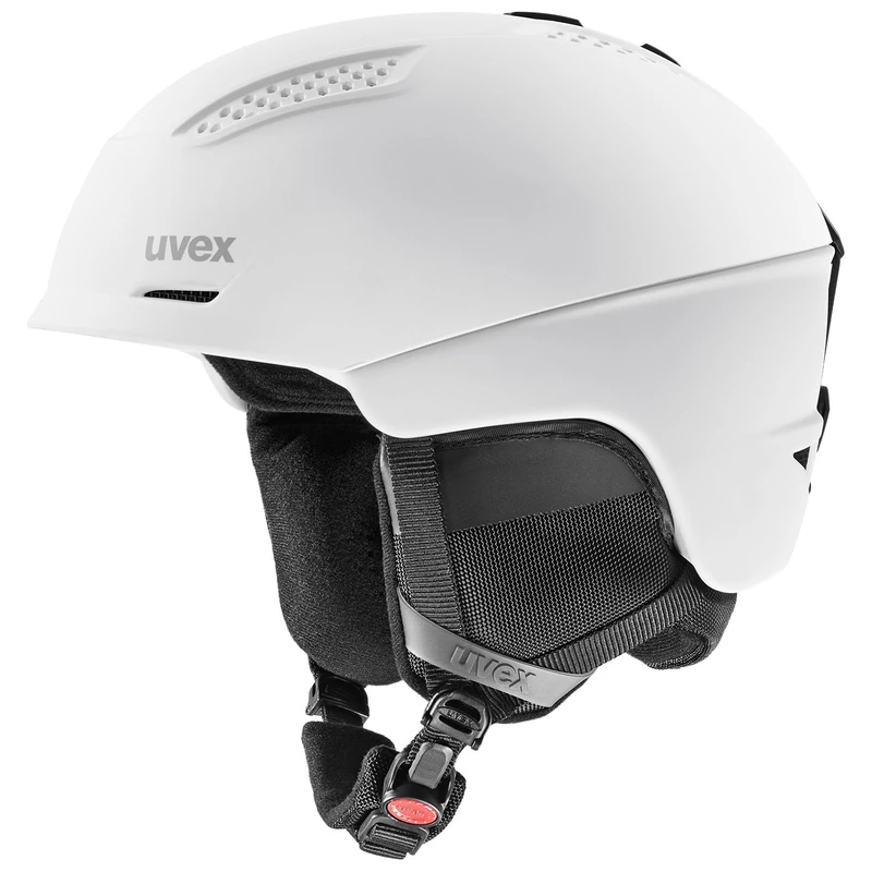 uvex Ultra - Ski Helmet for Men and Women - Individual Fit - Optimized Ventilation - White/Black - 59-61 cm