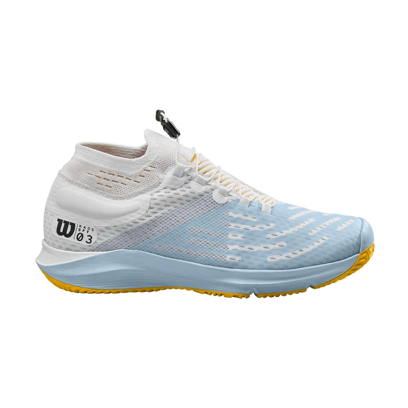 Wilson KAOS 3.0 SFT Wh/Omphalodes/Gold Fusn 8