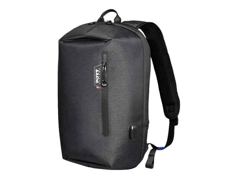 Port Designs - SAN FRANCISCO BACKPACK 15.6" GREY. Includes adjustable chest strap, 10" tablet pocket, secret back pocket, trolley strap and external peripheral charge port.