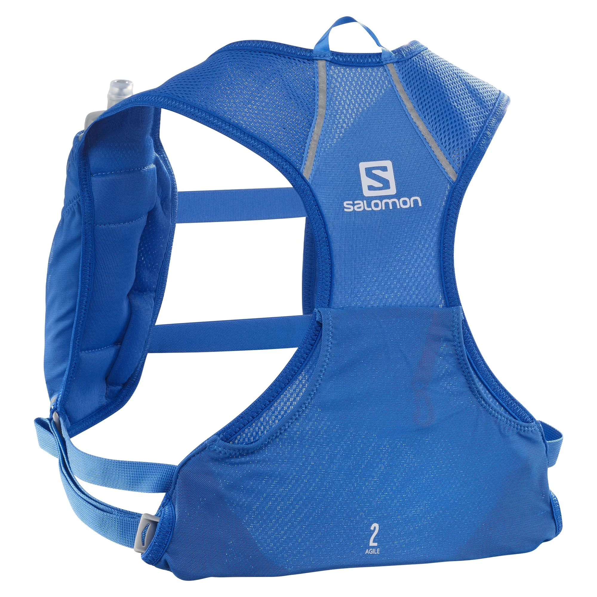 Salomon Agile 2 Set Unisex Running Bag, Ideal for Running and Cycling, with safe storage for essentials, Nebulas Blue