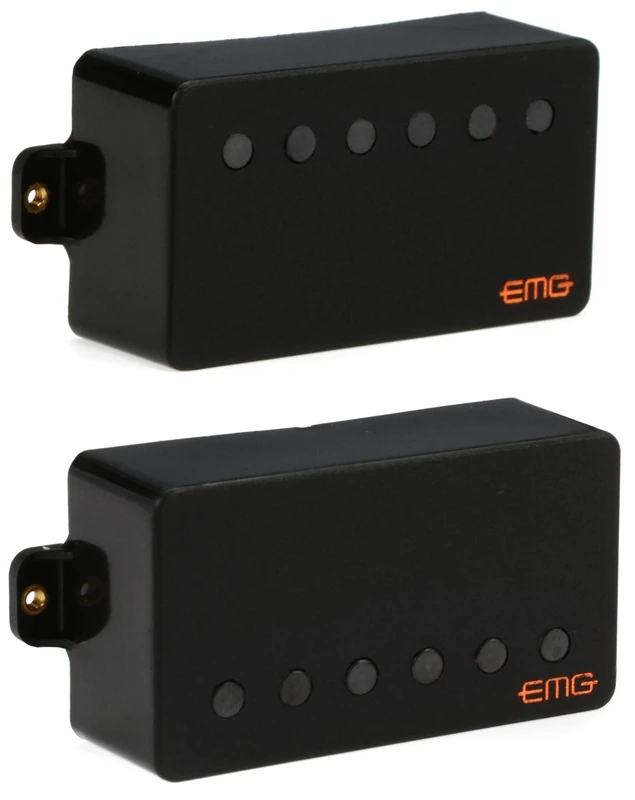 EMG 57/66 TW Dual Mode Humbucker Pickup Set, Black (7153.00)