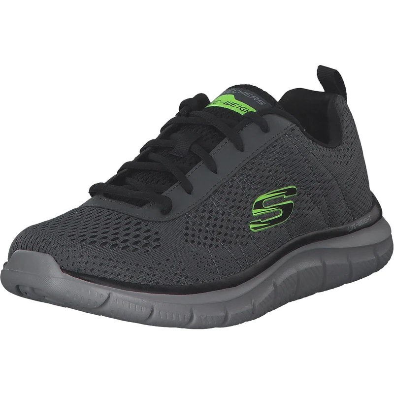 Skechers Men's Track-Moulton Trainers, Sports Shoes, Gray, 8 UK - Image 1