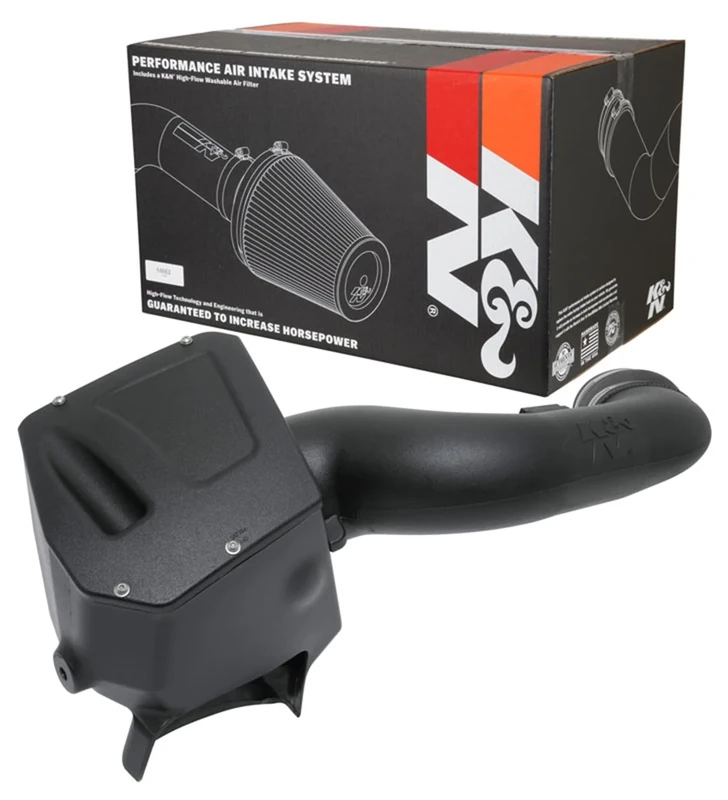 K&N Cold Air Intake Kit: High Performance, Guaranteed to Increase Horsepower: Fits 2017-2019 FORD F250 Super Duty; 2017-2019 FORD F350 Super Duty; 2017-2019 FORD F450 Super Duty, 57-2600