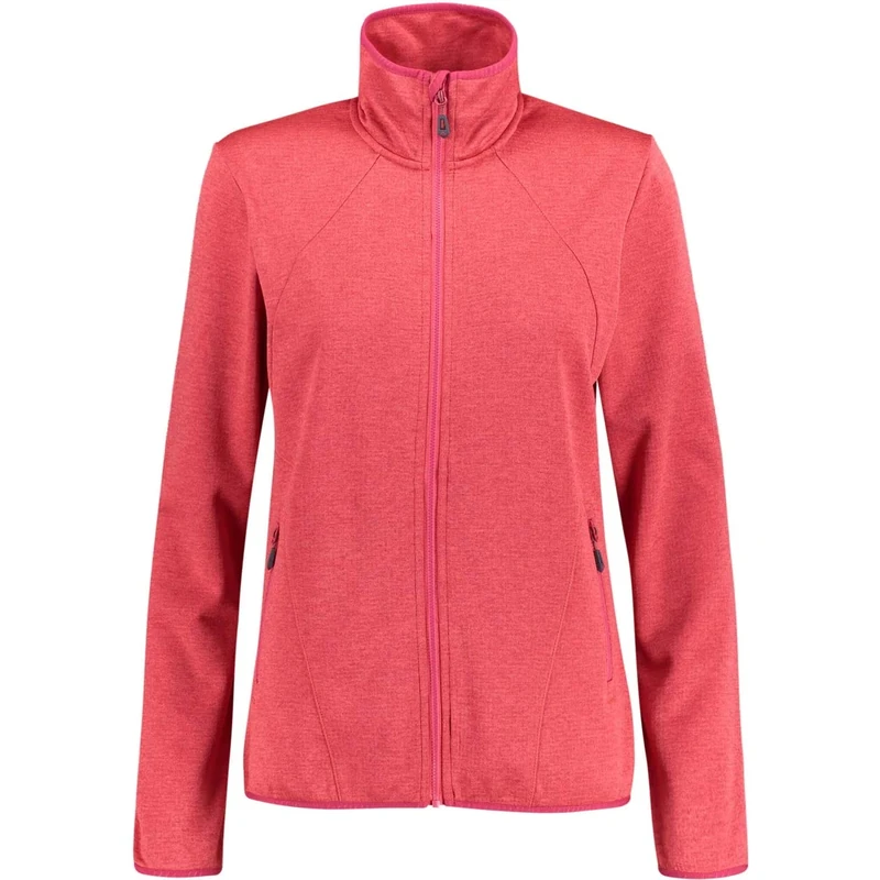 Mckinley Roto II Fleece Jacket Women's Fleece Jacket - Melange/Red Light., 40