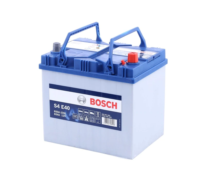 Bosch S4E40 - Car Battery - 65A/H - 650A - Efb Technology - Adapted for Vehicles with Start/Stop System