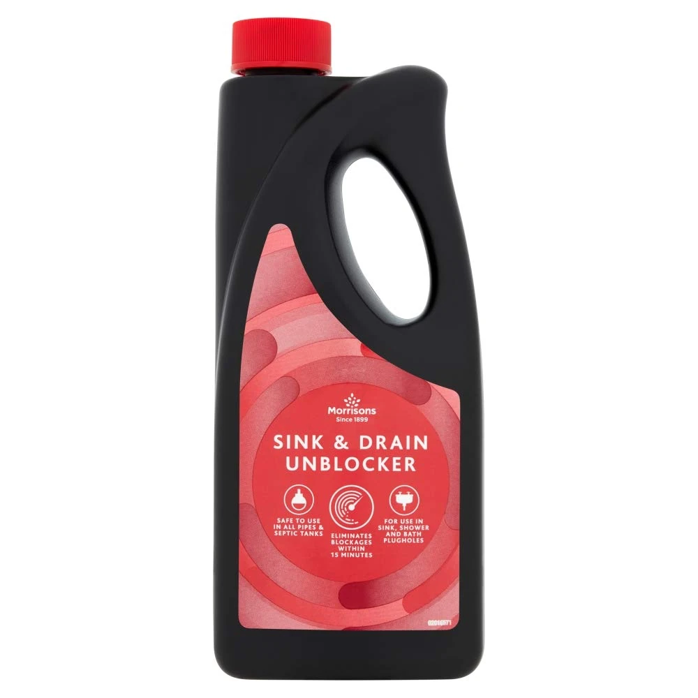 Morrisons Sink & Drain Unblocker, 500 ml