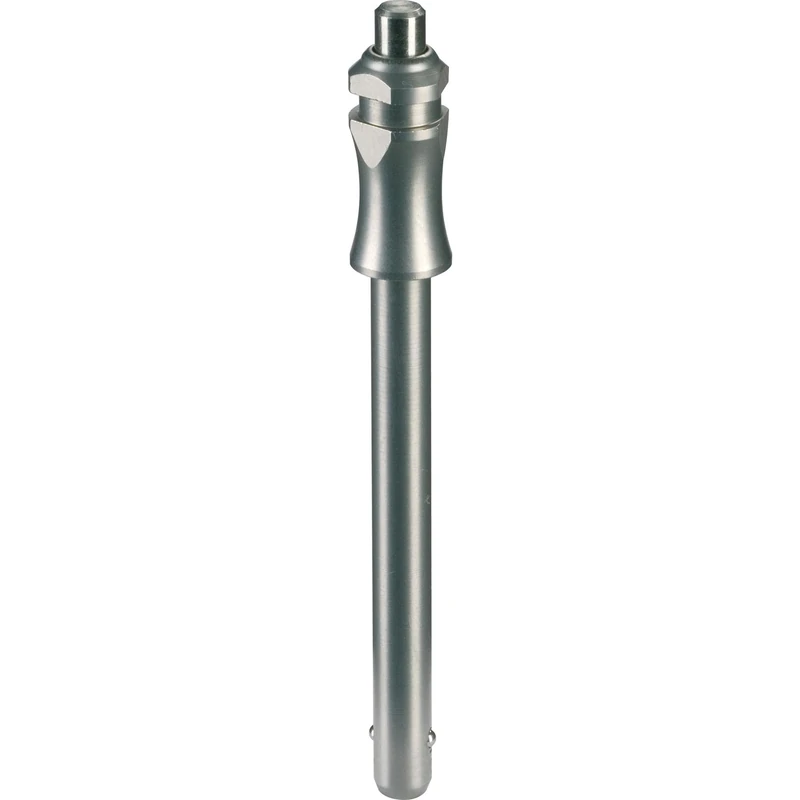 HALDER 22370.0090 Self Ball Locking Bolt with Standard Handle pin, Steel, d1=16 mm / l1=50 mm