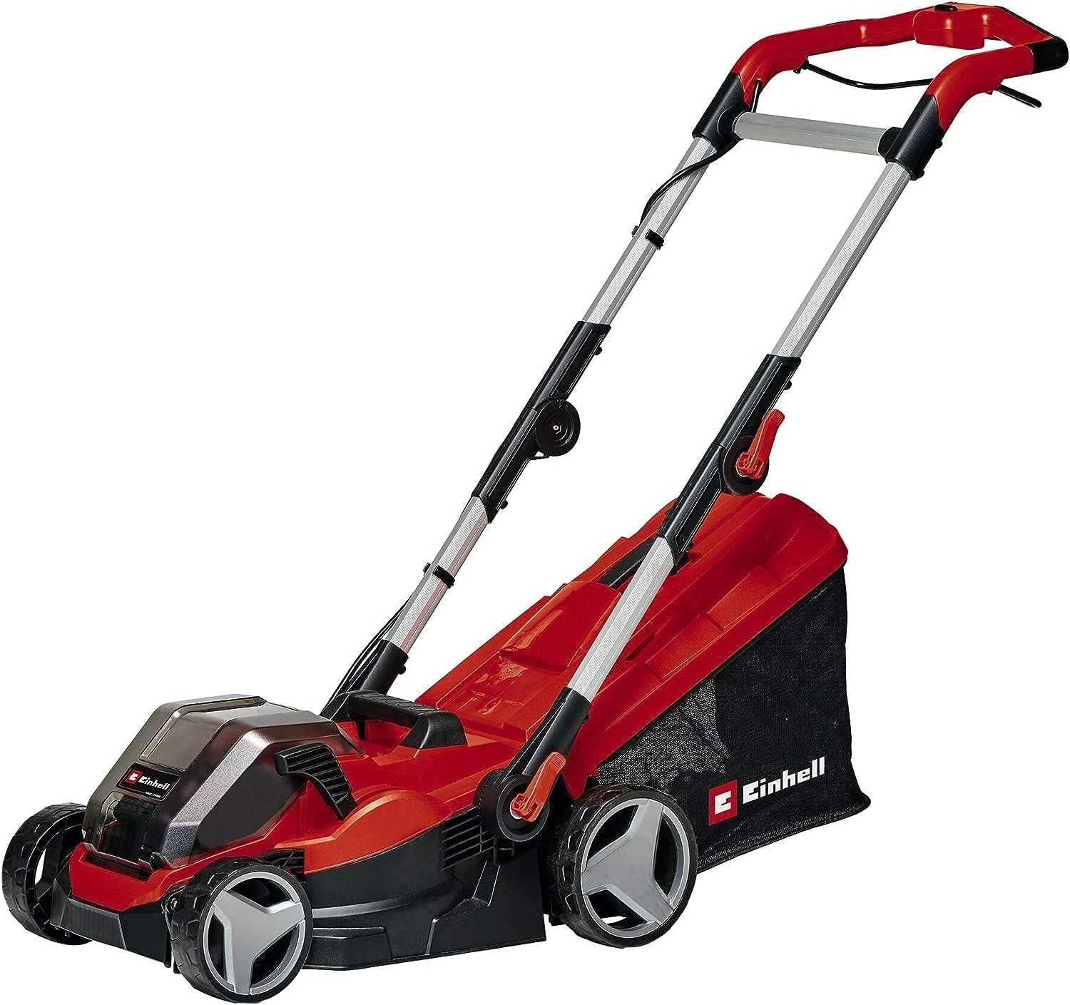 Einhell GE-CM 36/34-1 Li-Solo Power X-Change Battery-Powered Lawnmower (36 V, Li-Ion, 33.5 cm Cutting Width, 5 Level Center Cutting Height Adjustment, No Battery or Charger)