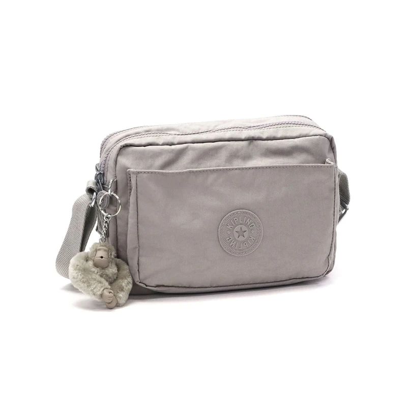 Kipling ABANU M Medium crossbody, Grey Gris (Grey)