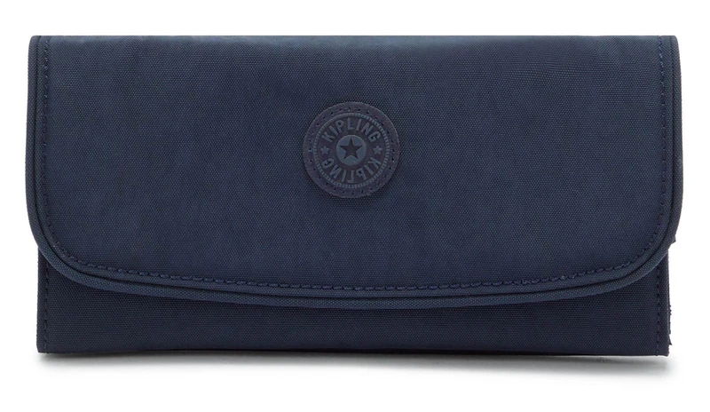 Kipling MONEY LAND Large Wallet, Blue Bleu 2 (Blue)