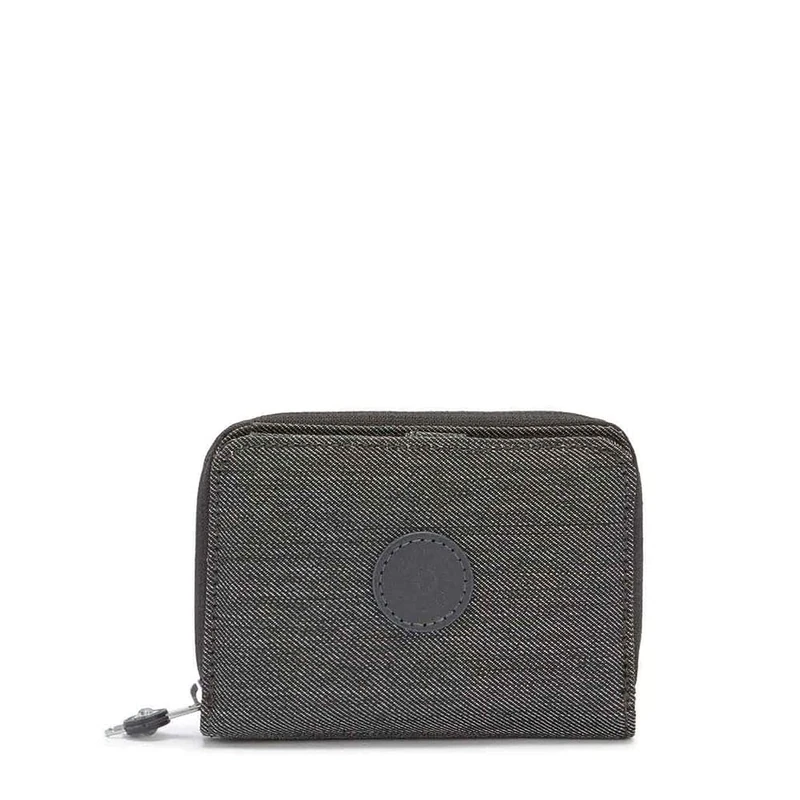 Kipling Money Love Medium Wallet, Black Peppery (Black)
