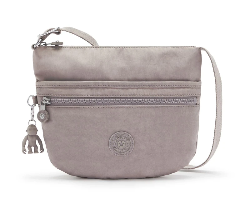 Kipling ARTO S Small Crossbody, Grey Gris (Grey)