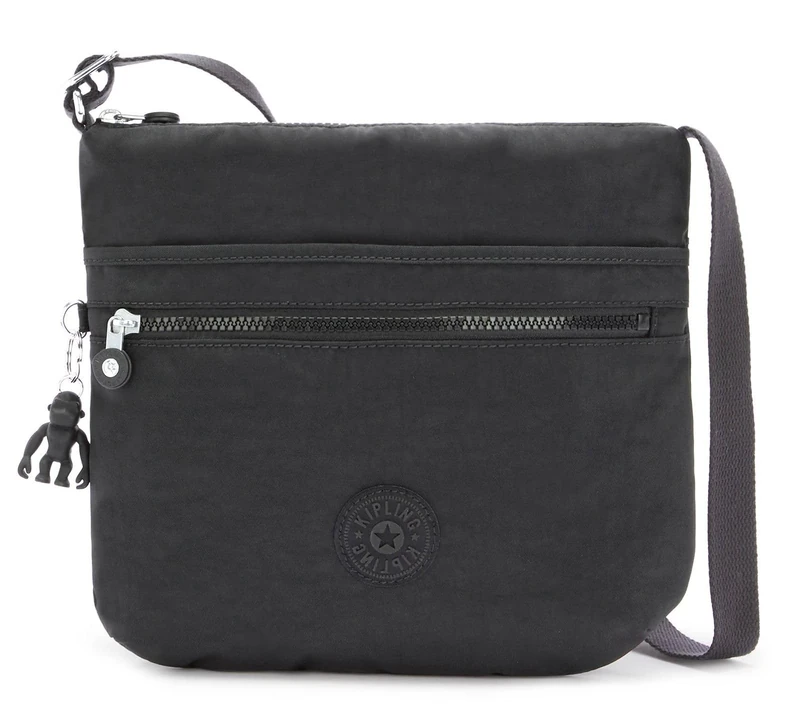Kipling ARTO Medium crossbody, Black Noir (Black)