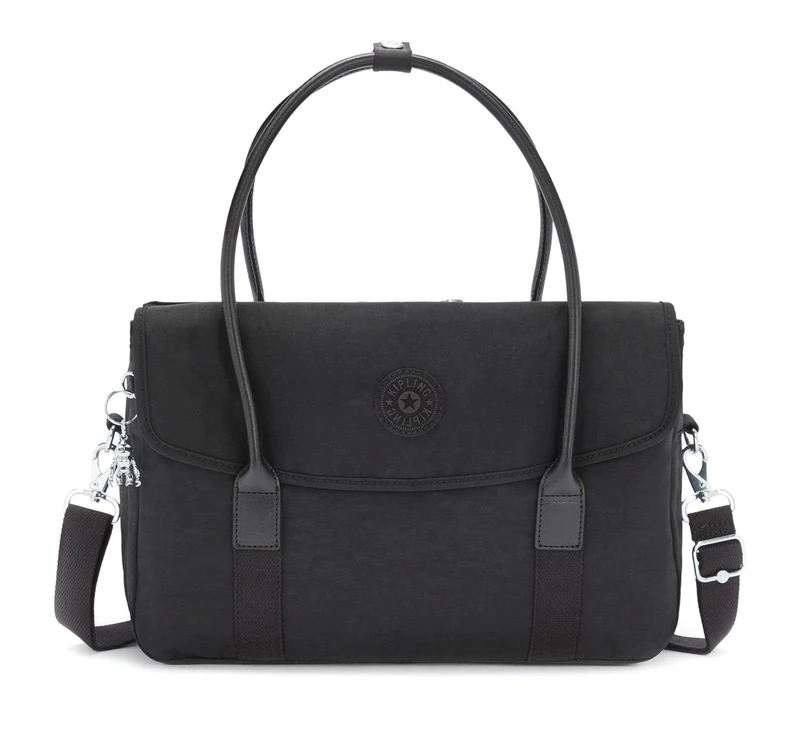 Kipling SUPERWORKER S Messenger Bag, Computer Bags, Black Noir (Black)