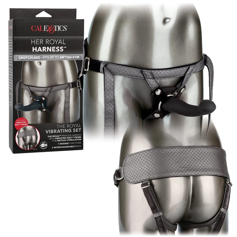 CalExotics Strap On The Royal Vibrating Set, 0.22 kg