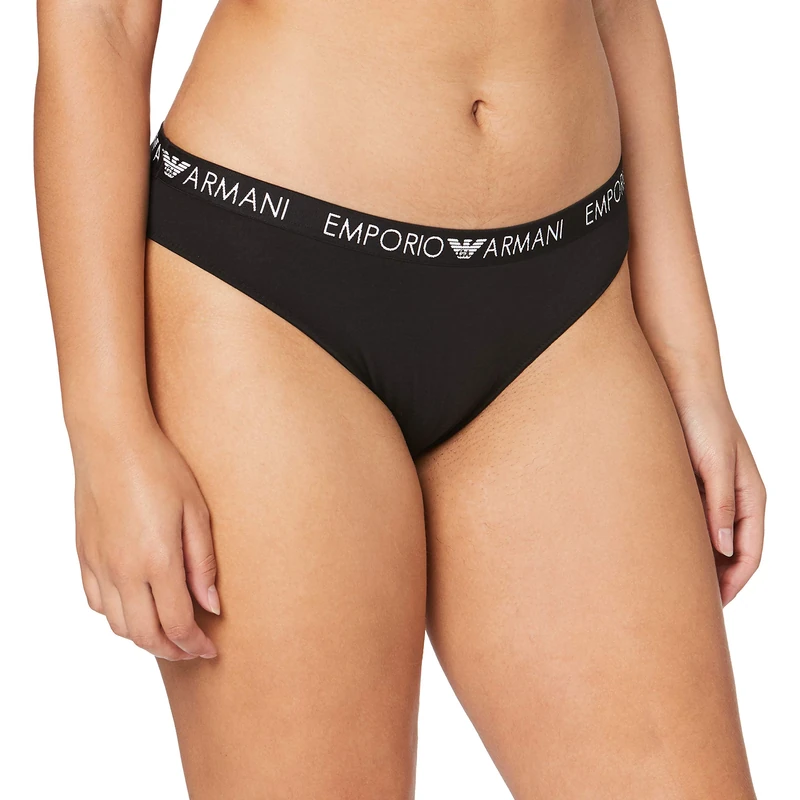 Emporio Armani Women's Iconic Cotton Underwear Not Applicable, Bianco, L