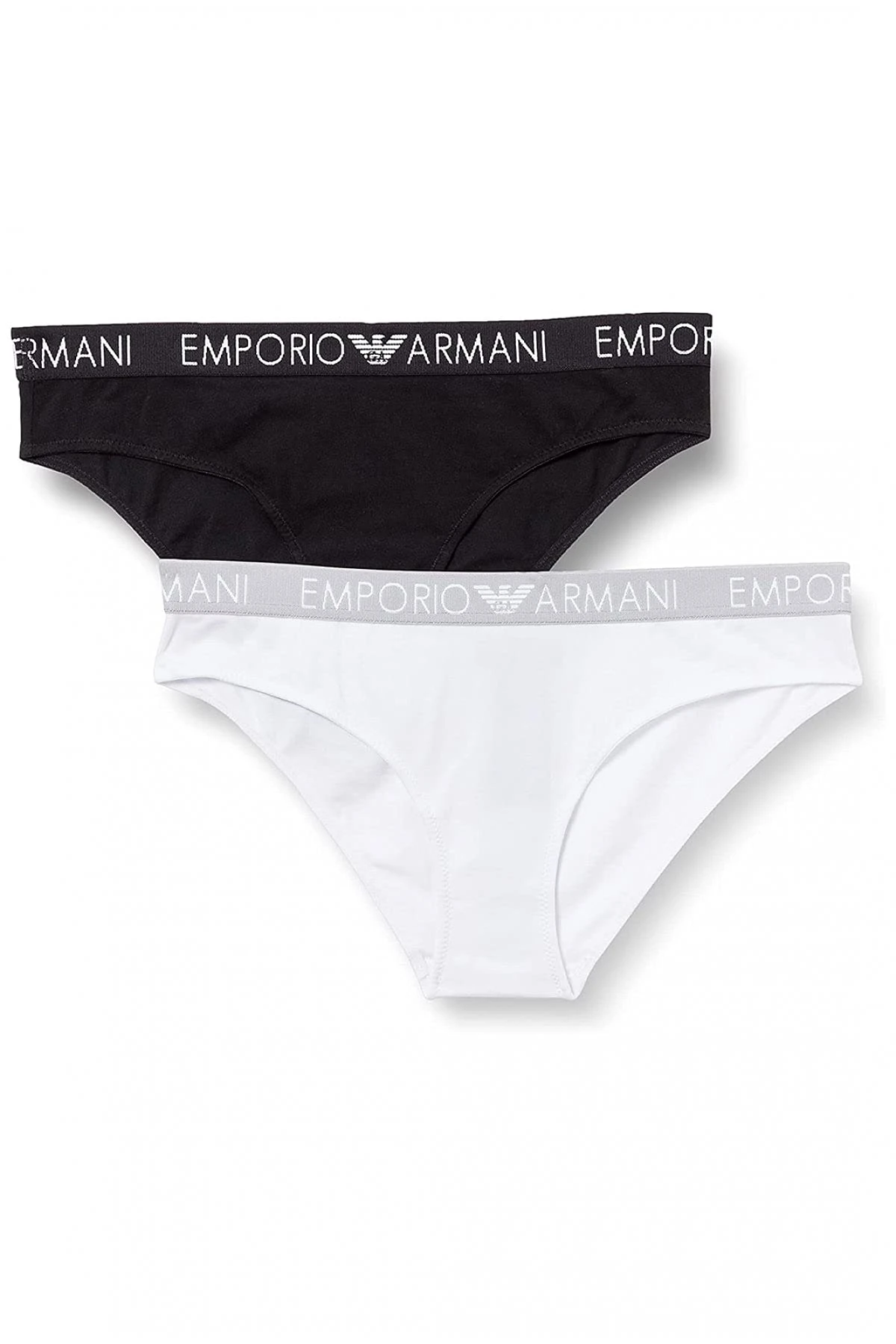 Emporio Armani Women's Iconic Cotton Underwear Not Applicable, Bianco, S