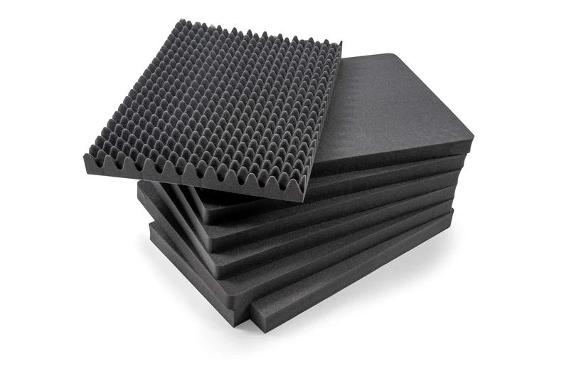 B&W International GmbH B&W Pre-Cut Cube Foam 7-Piece Set for Our Robust Outdoor Transport Case Type 7800 - Image 1