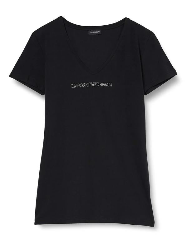 Emporio Armani Women's T-shirt T Shirt, Bianco, M UK - Image 1