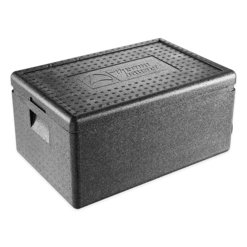 Thermohauser Inlay GN 1/1 EPP Thermal Box with Removable Inner Container (PE), Black, 48.5 Litres - Image 1