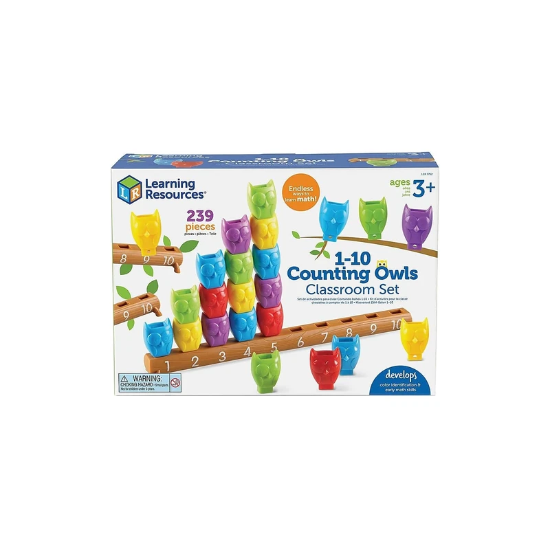 Learning Resources 1-10 Counting Owls Classroom Set