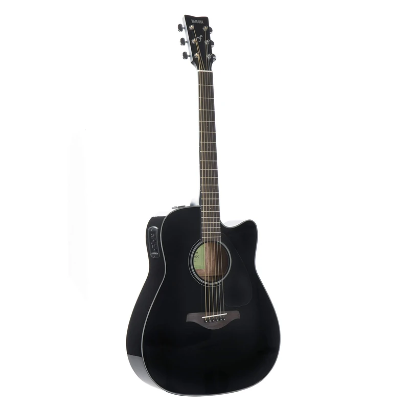 Yamaha FGX800C Black Electric Acoustic Guitar