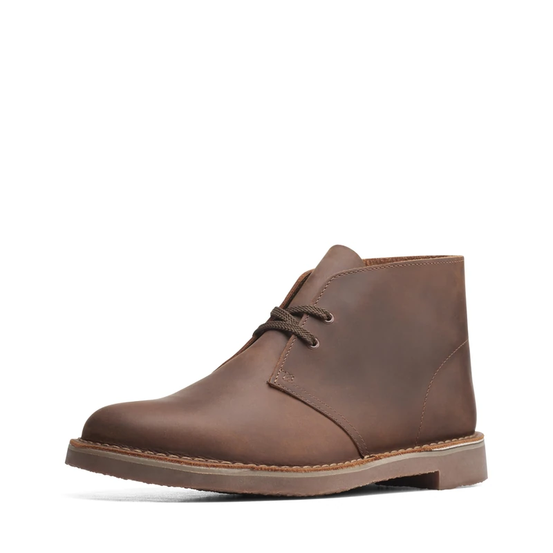 Clarks - Mens Bushacre 3 Boots, 7 UK, Dark Brown Leather