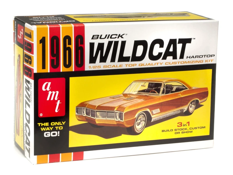 AMT 1:25 1966 Buick Wildcat Plastic Model Kit AMT1175
