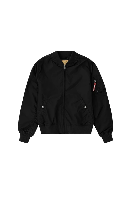 Alpha Industries MA-1 TT Kids Bomber Jacket for children Black